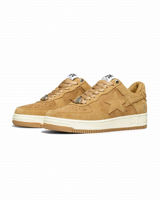 Beige Bape STA™ Women's Sneakers | ZA-56049