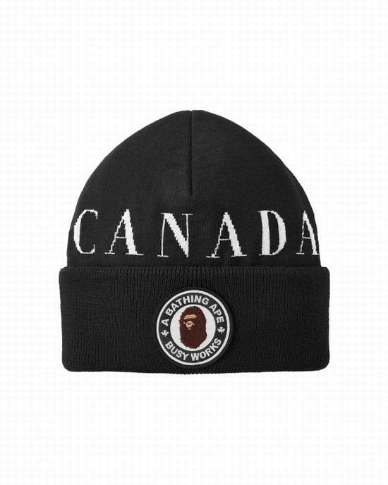 Black Bape X Canada Goose X Concepts Men's Caps | ZA-65423