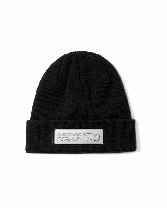 Black Bape X Hajime Sorayama Men's Caps | ZA-31598
