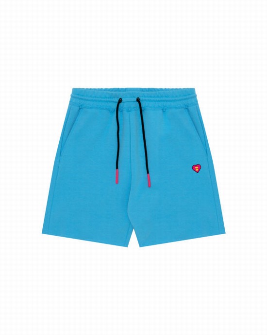 Blue Bape Track Women's Shorts | ZA-05863