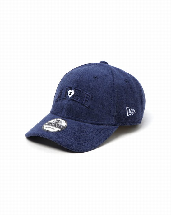 Blue Bape X New Era 9TWENTY logo Women's Caps | ZA-12735