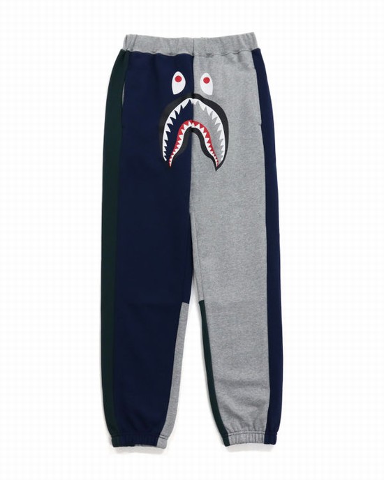 Grey Bape Crazy Shark Women's Sweatpants | ZA-25836