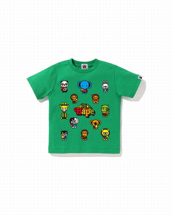 Turquoise Bape Milo Mixed Fruit #1 Kids' T Shirts | ZA-76914