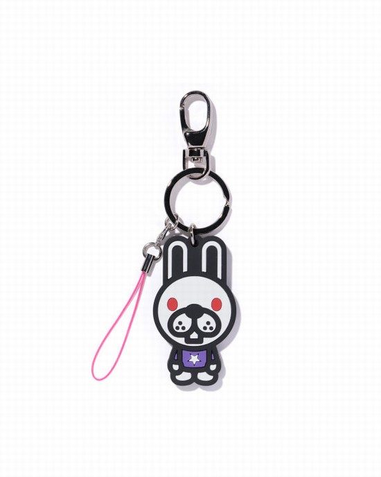 White Bape Doppy silicon Kids' Key Rings | ZA-09714